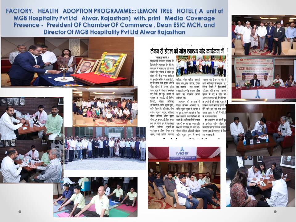 Hotel Lemon Tree Health Adoption Programme 24-08-2023